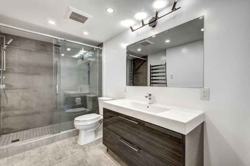 Wide Picture of Modern Bathroom
